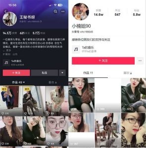 重磅流出 原抖音”王秘书呀”现改名”小楠姐90″ 土豪定制福利视频