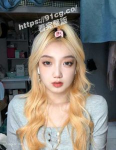 【云盘泄密】极品甜美反差黄毛小姐姐男友视角不雅视频泄漏