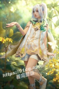 国产自拍!!推特网红【爆机少女喵小吉】原神-纳西妲的征服