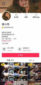 抖音千万粉丝网红【聂小雨】