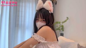 【校园女神反差婊】白丝萝莉兔耳小公主 全套攻速装 无套内射活力四射