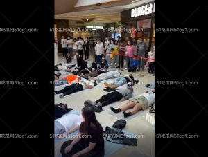 昨晚，舟山宝龙广场 发呆大赛，躺着也赚钱，4个小时不动，一等奖5000