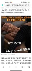 日籍老公疑似与《如懿传》演员偷情 老婆挺孕肚捉奸在床