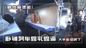 主人任务 绿皮火车卧铺列出母狗露乳露逼 给旁边的大爷都看傻眼了 兄弟们遇见会怎么操作？