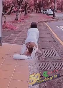 52吃瓜独家 反差母狗大街上被拔掉肛塞尾巴 疯狂的喷奶  真是太会玩了