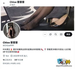 推特知名交际花Chloe霏霏  火辣身材让大哥欲罢不能！