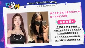 网红饭饭.Ding不雅视频流出 被榜一大哥花式调教！