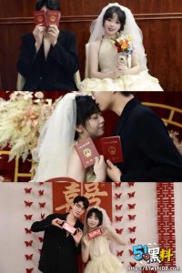 江苏新娘结婚前夜和前男友约炮视频流出！还穿着婚纱交流