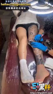 各种精神小妹纹身画面 最后一个下面居然纹湿了