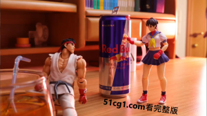 #街霸 #定格动画 锤爆 红牛